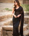 Beautiful W 155 Designer Embroidery Party Wear Wholesale Saree Catalog